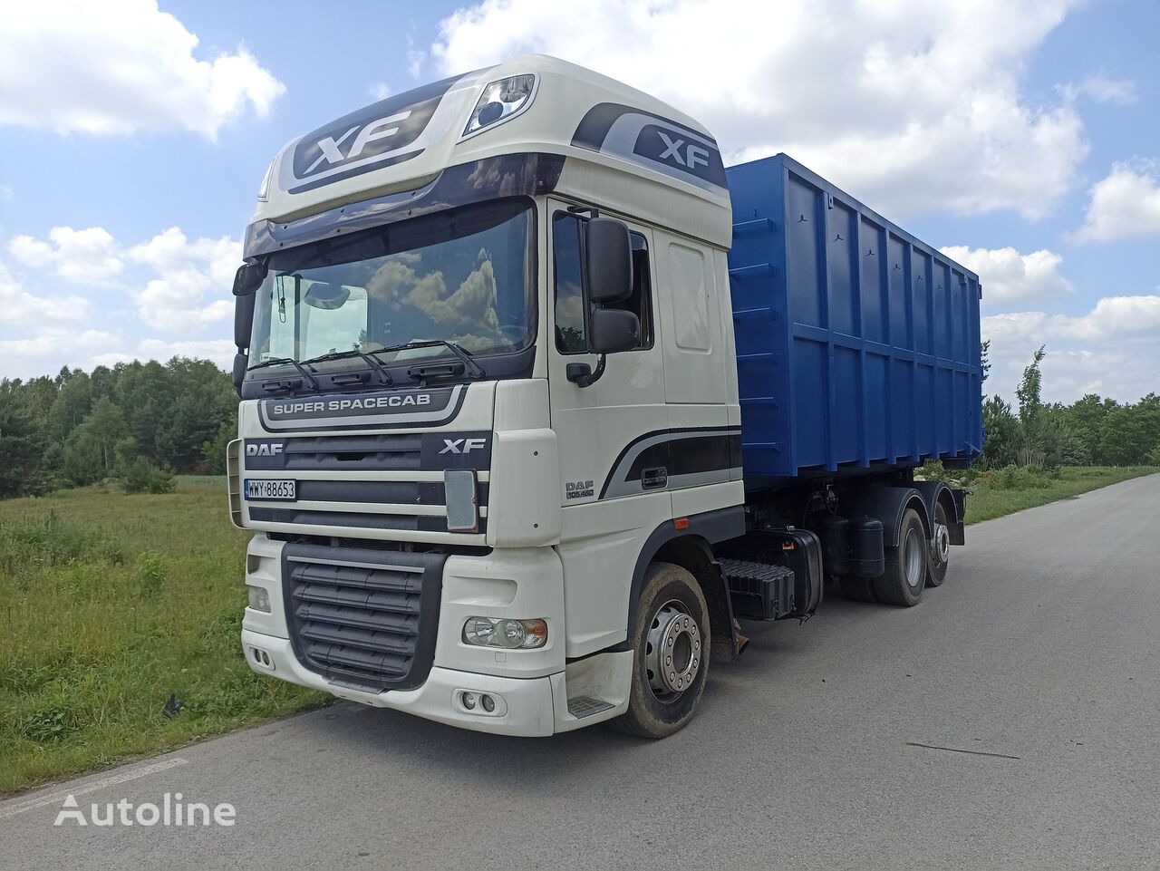 DAF XF 105 dump truck