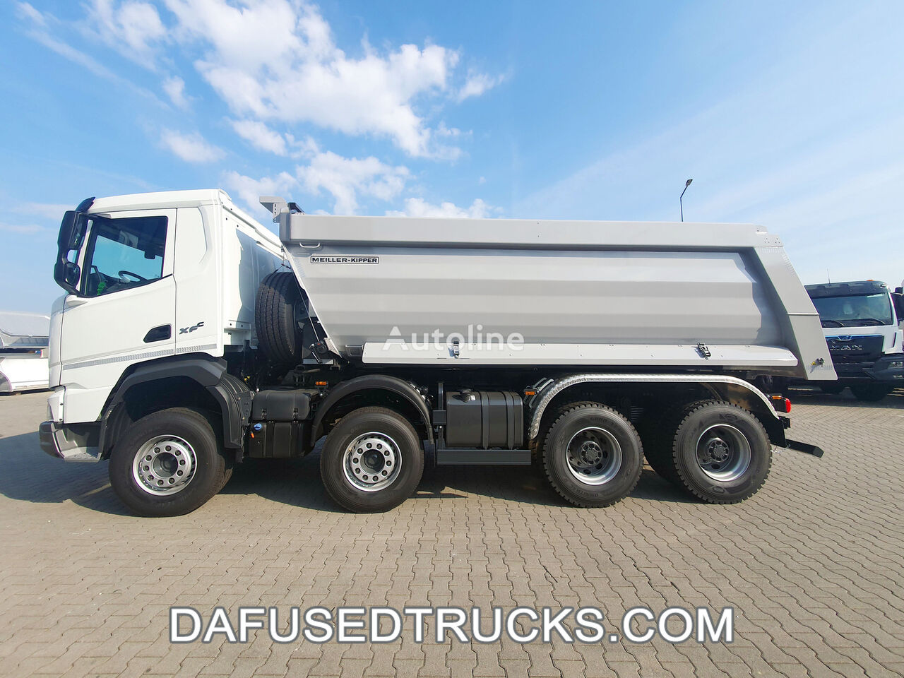 camion-benne DAF XFC 480 FAD MEILLER