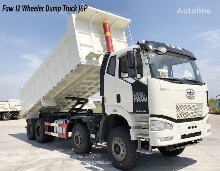 new FAW 12  dump truck