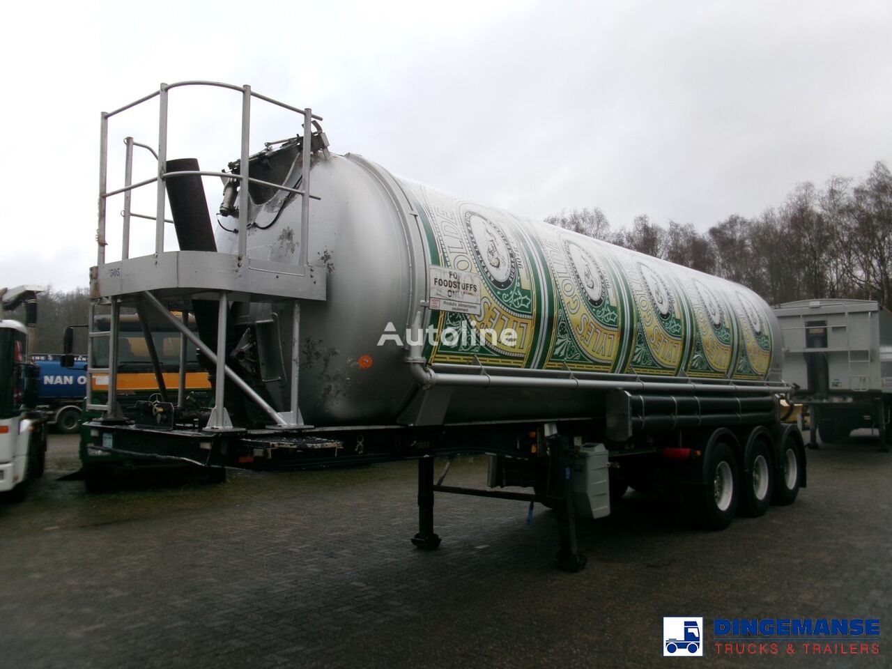 Wywrotka Feldbinder Powder tank alu 38 m3 (tipping) - Autoline