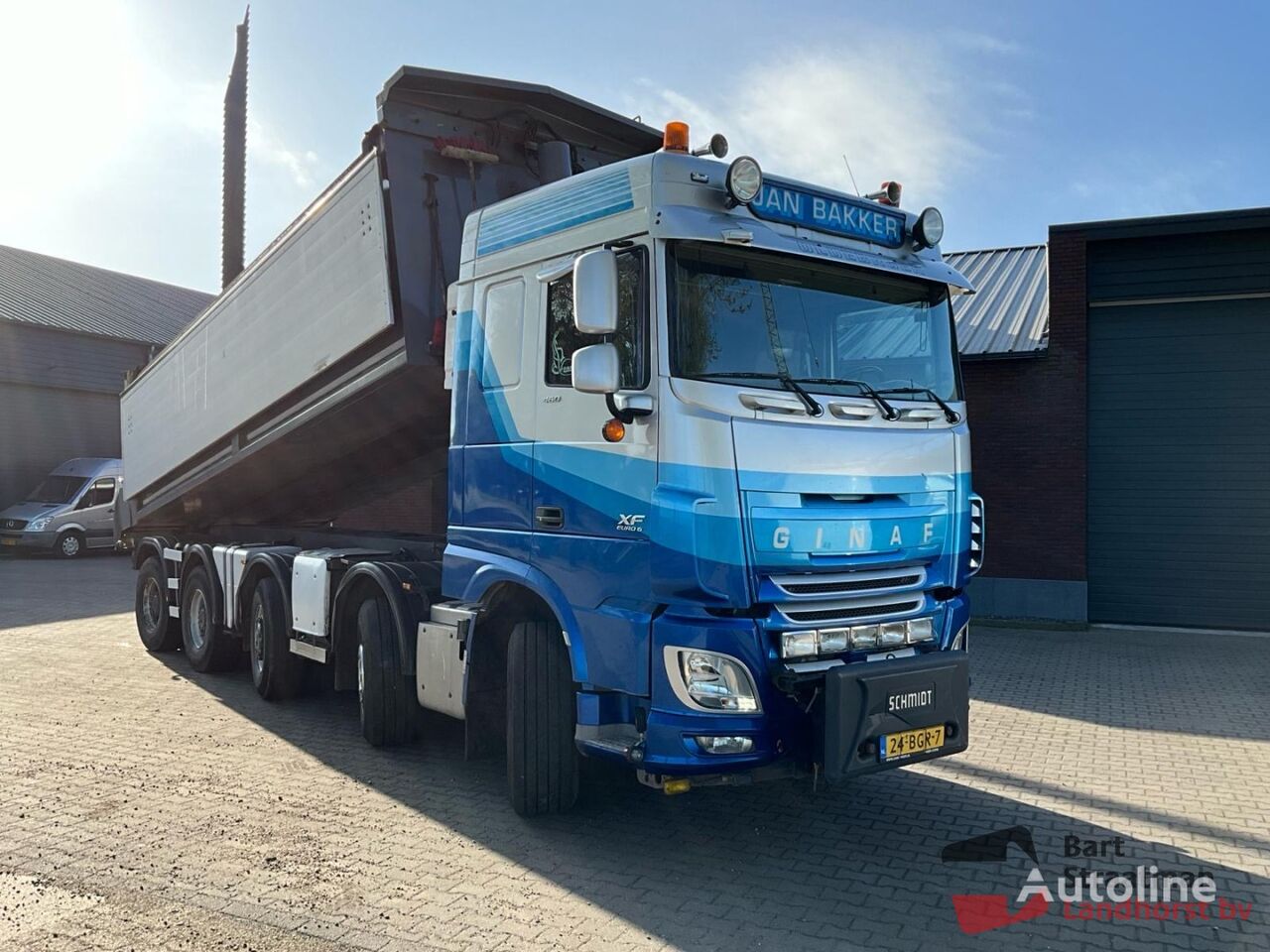 GINAF G6 5250 CTSE 10x4 Euro 6 met geisoleerde asfalt kipper 3 stuks o dump truck