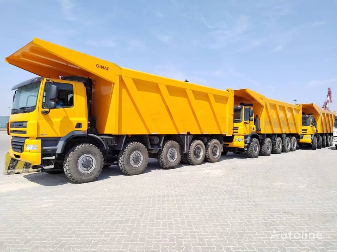 new GINAF HD 5380 T Made by DAF CE dump truck