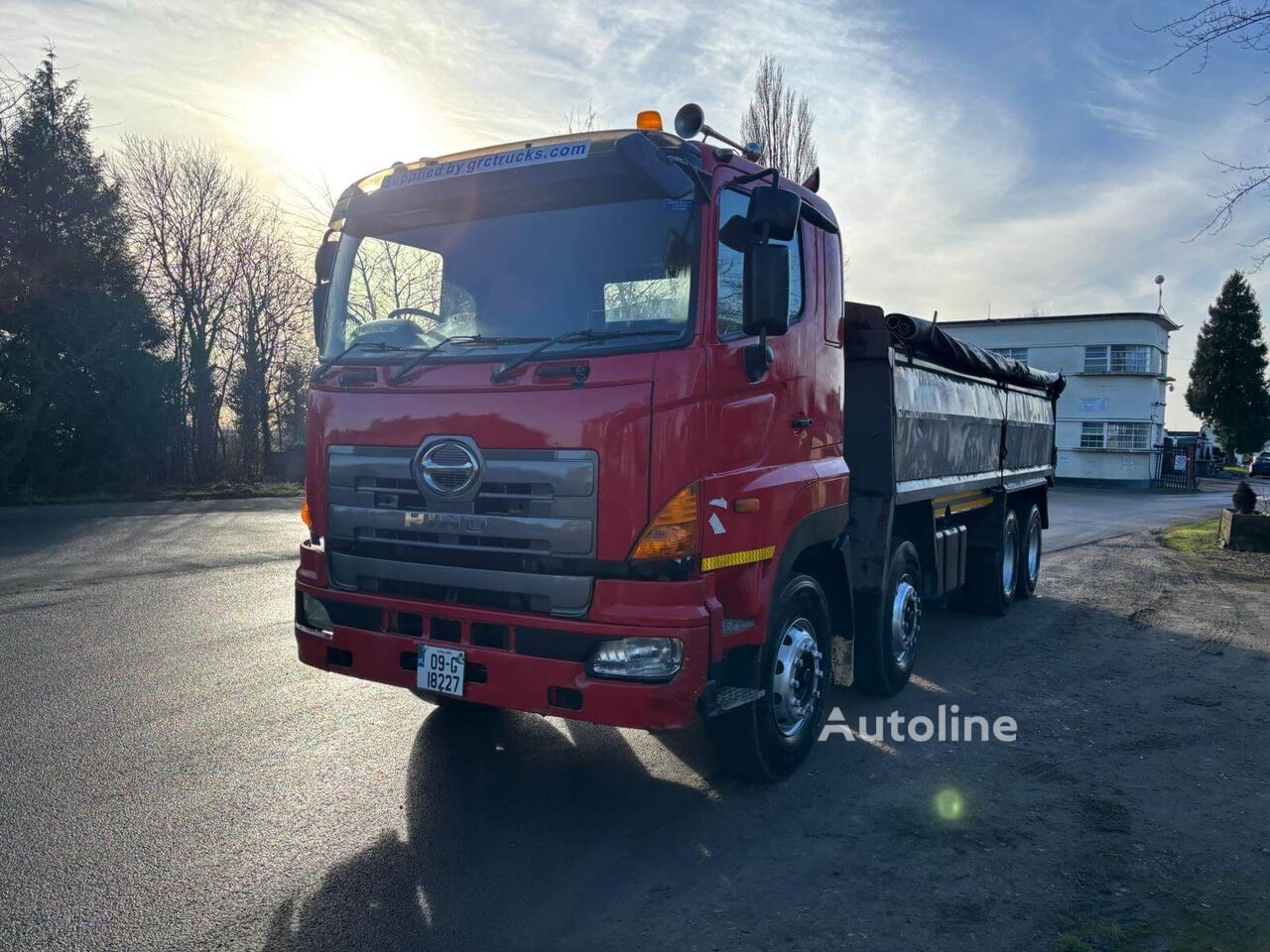 Hino 700 dump truck