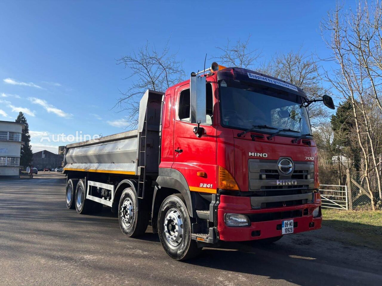 Hino 700 3241 dump truck