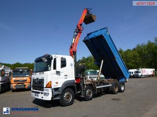 wywrotka Hino FY1EUKA RHD + Palfinger E120L + grapple