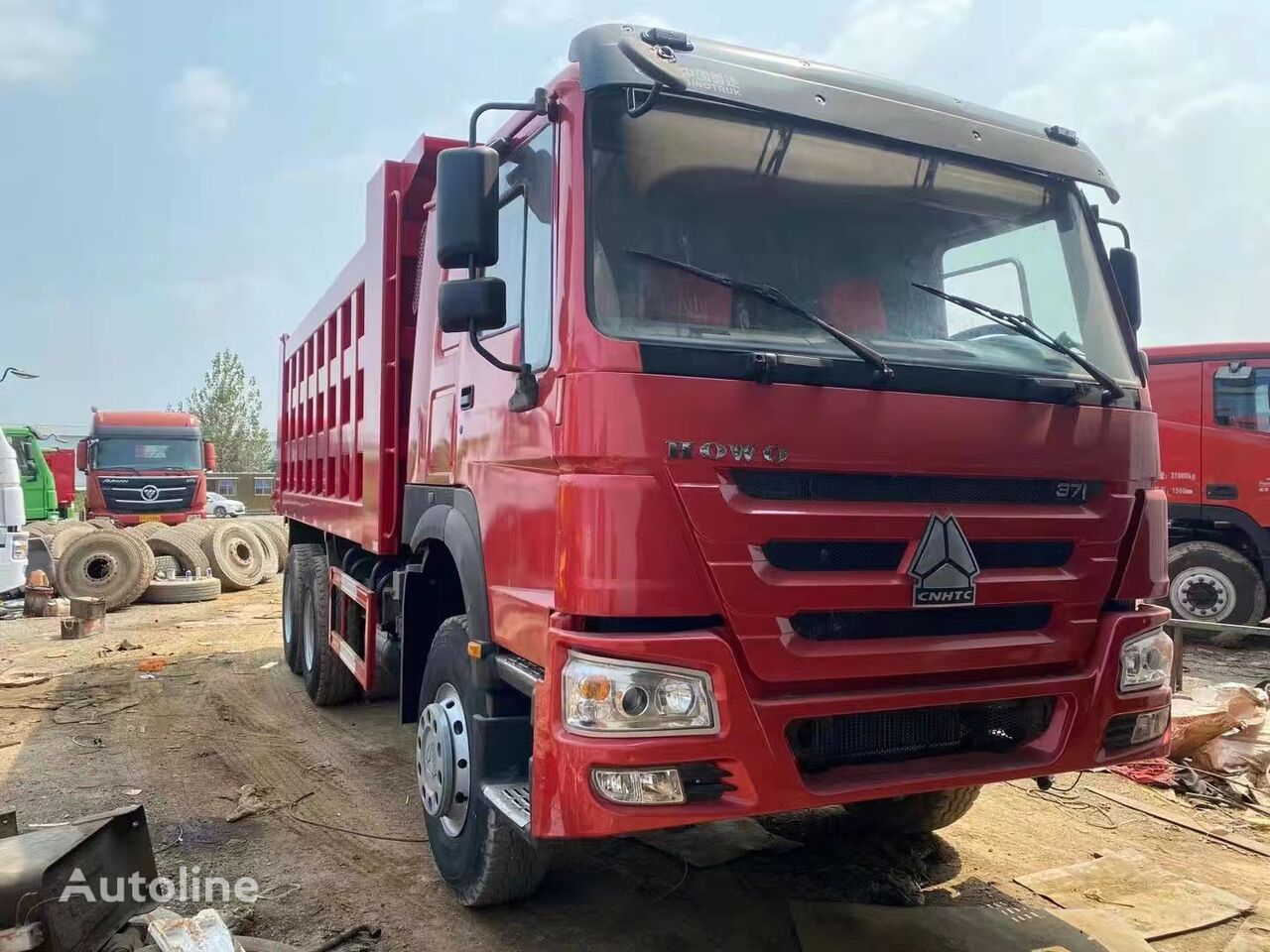 Howo 375 dump truck