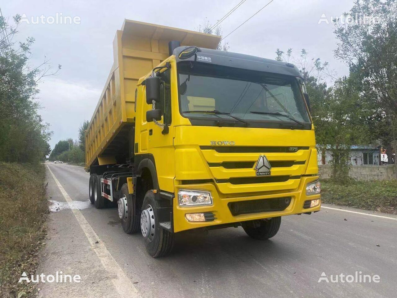 camion-benne Howo 375