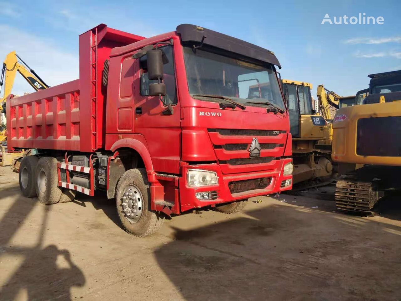 Howo 6x4 375hp dump truck