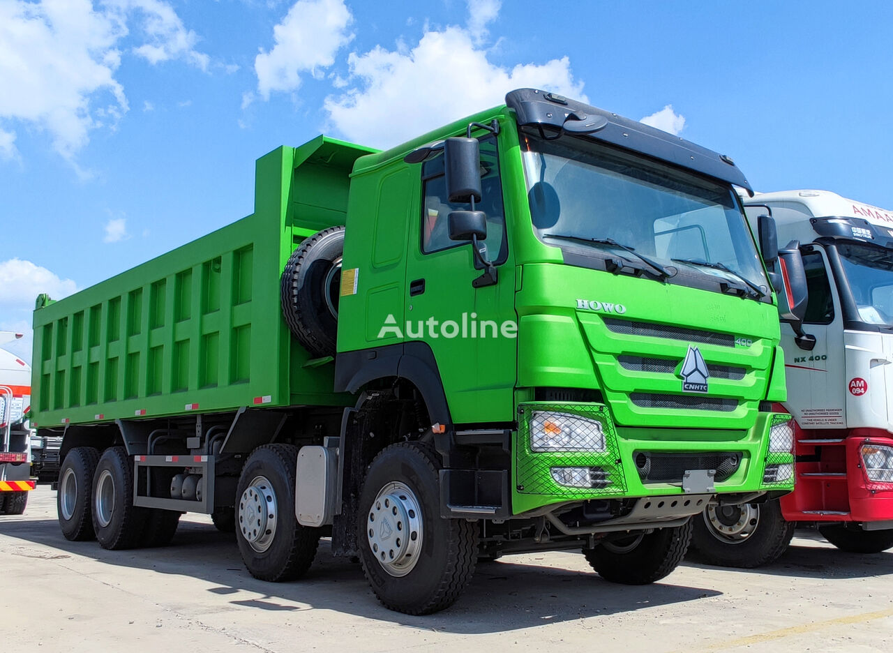 autobasculantă Howo Sinotruk 400 Dump Truck 8x4 for Sale Price-Y nou