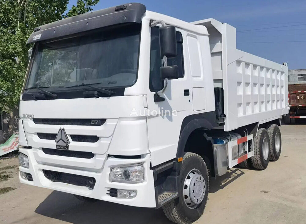 Howo Truck 371 White Dump Truck ダンプトラック