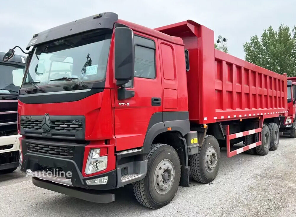 Howo Used Howo V7 Tipper Truck 8x4 100 Ton kipper