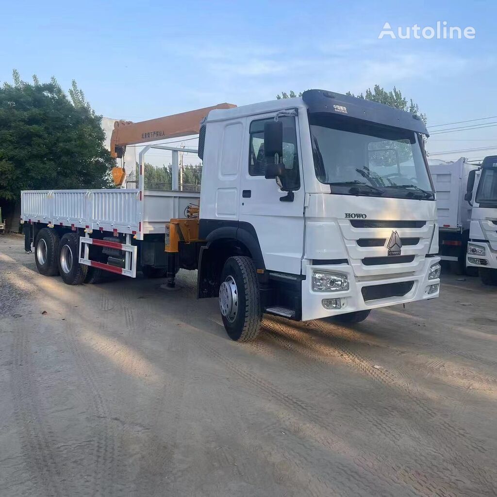 Howo crane 371 dump truck