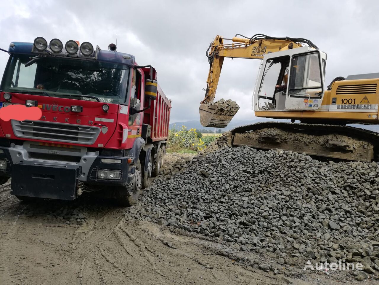 IVECO tippbil