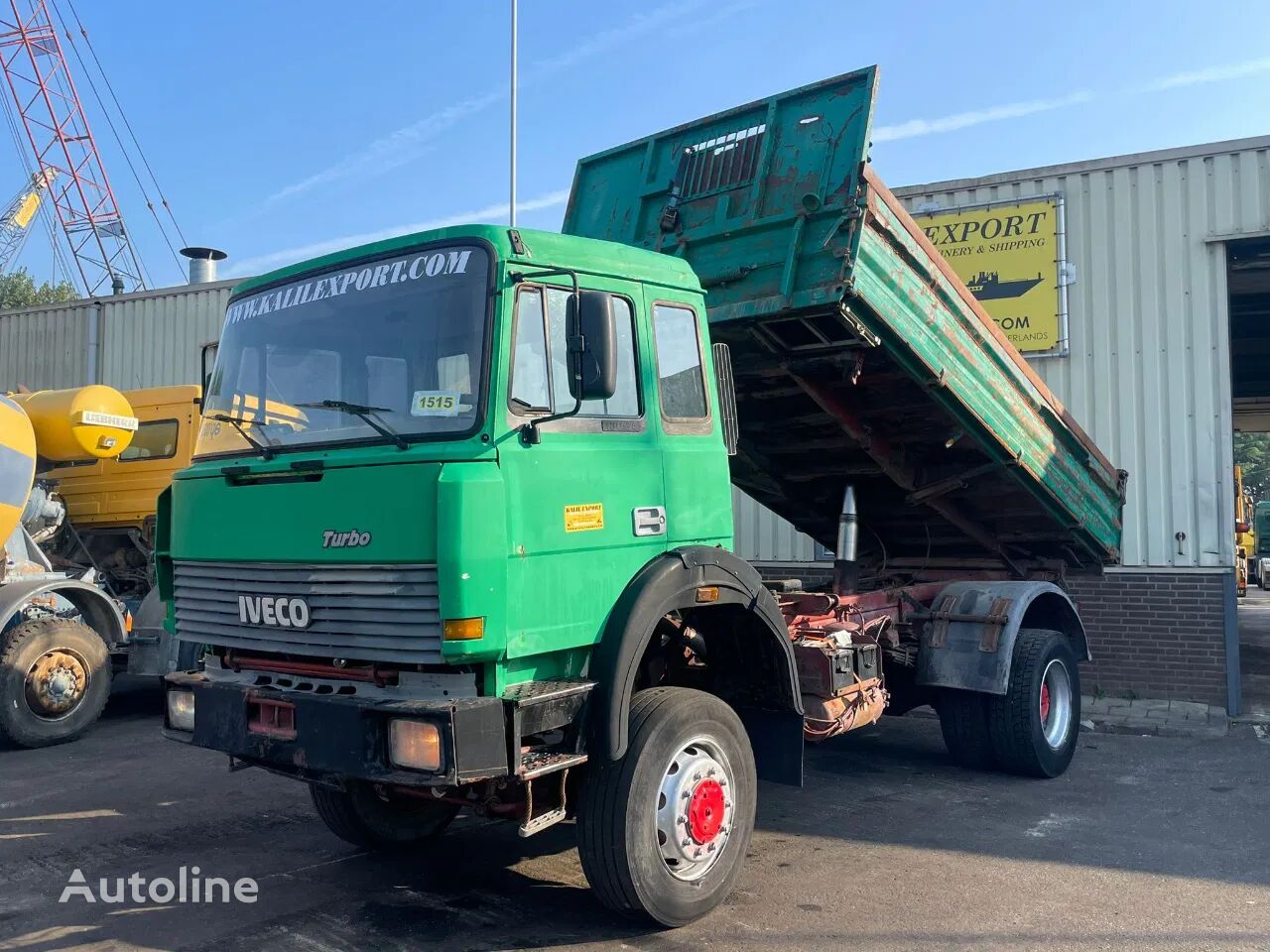 самосвал IVECO 180-25 Kipper 4x4 V8 ZF Good Condition