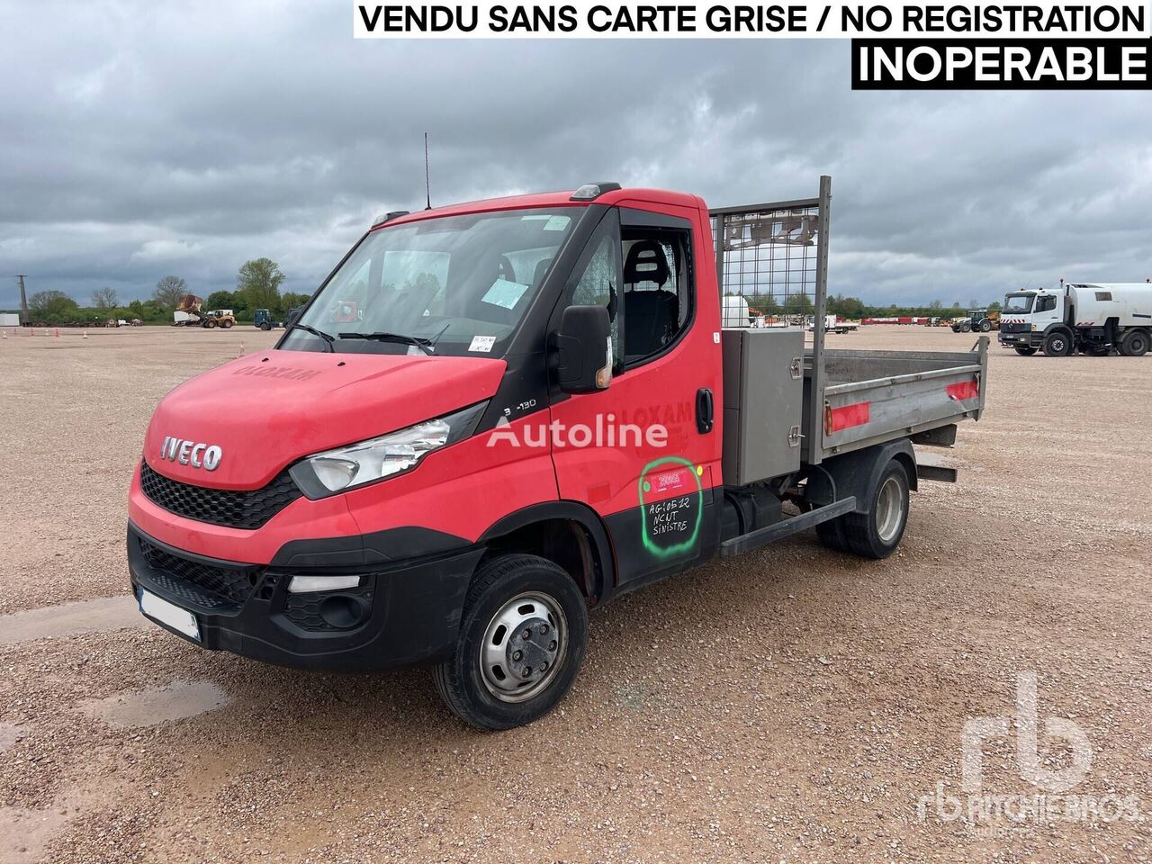 autobasculantă IVECO 35-130 Camion Benne (Inoperable)
