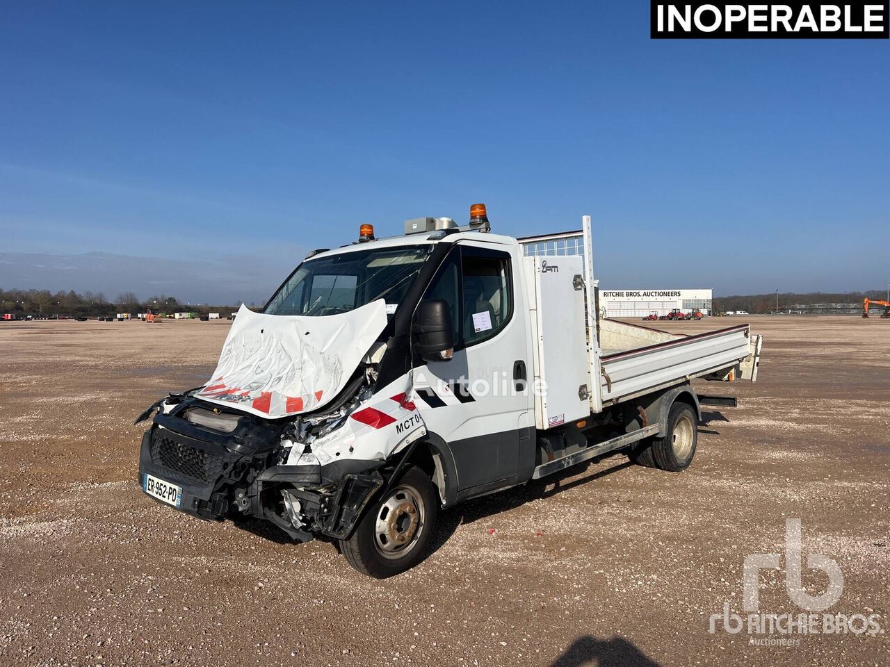 덤프 트럭 IVECO 35-160 4x2 (Inoperable)