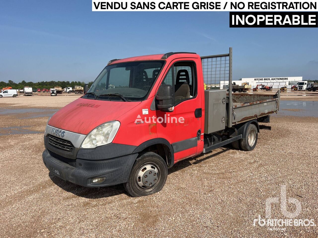 IVECO 35C13 Camion Benne (Inoperable) kipper vrachtwagen