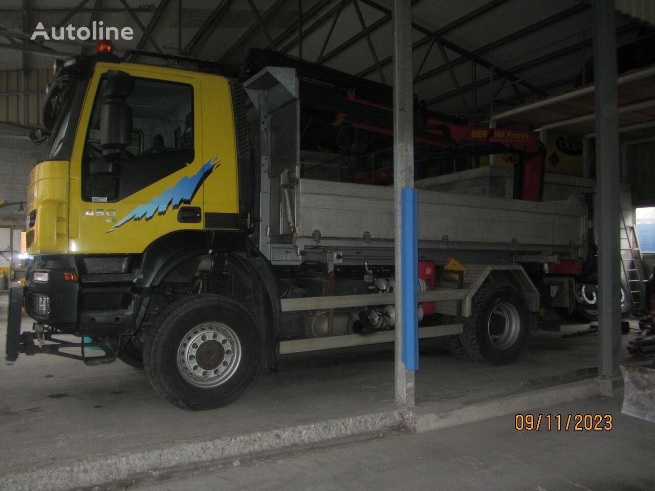 IVECO  450	 tippbil