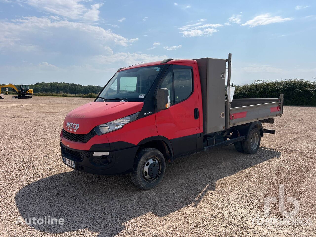 IVECO DAILY 35C13 Camion Benne (Inoperable) pašizgāzējs