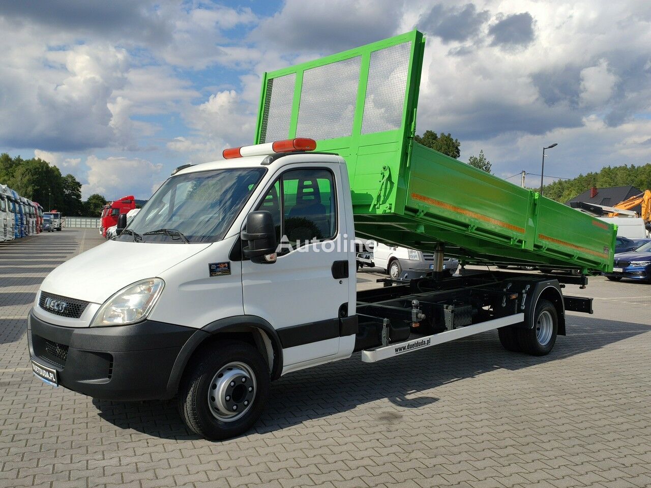 ανατρεπόμενο φορτηγό IVECO Daily 65C17 3.0 HPI