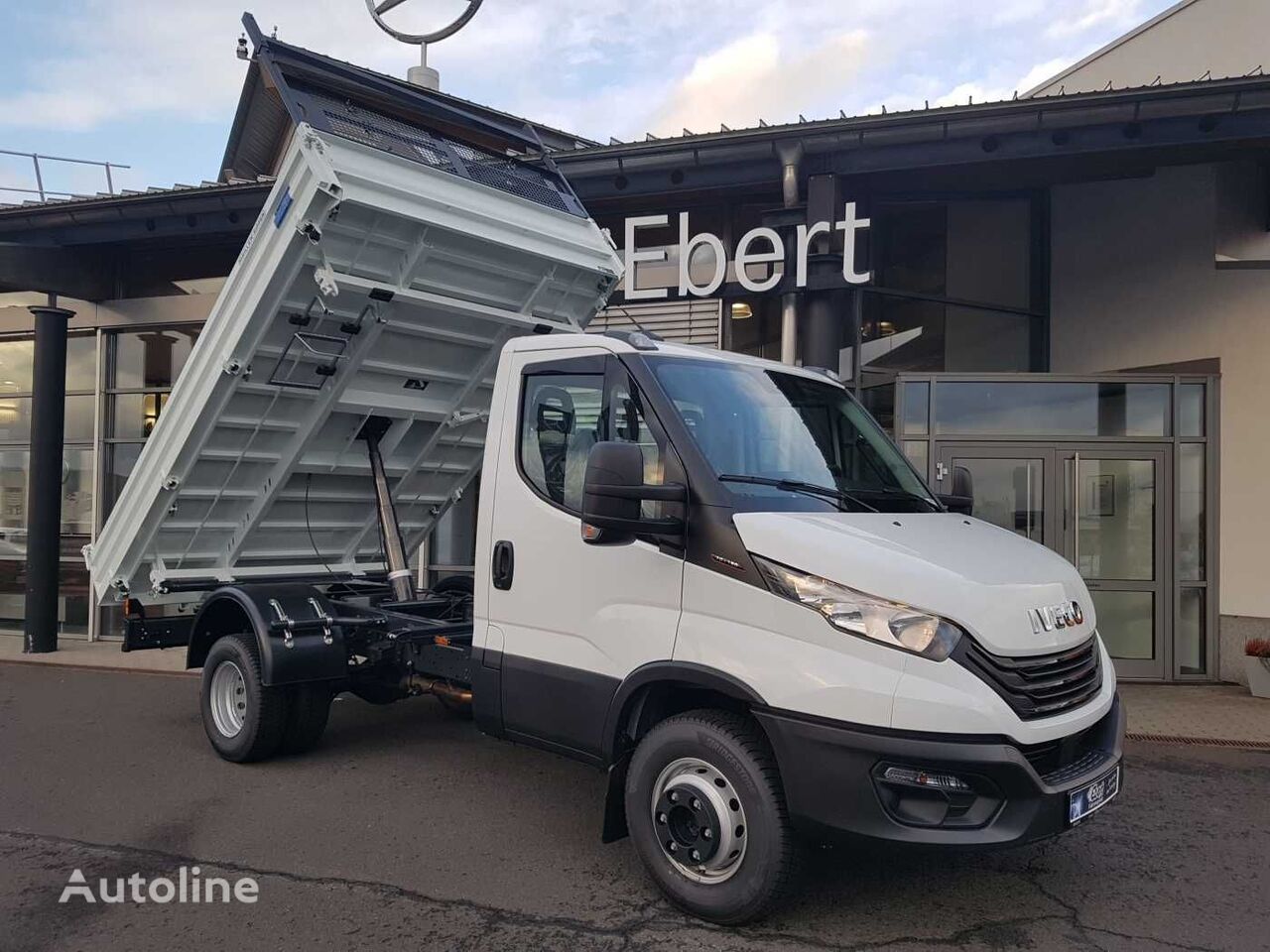 camião basculante IVECO Daily 70C18H Meiller 3-S.Kipper *AHK*Klima*