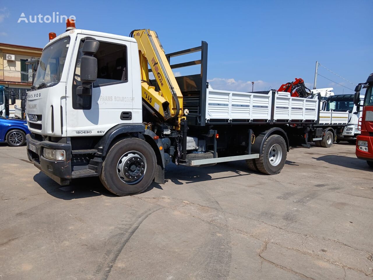 camion-benne IVECO EUROCARGO 180E30