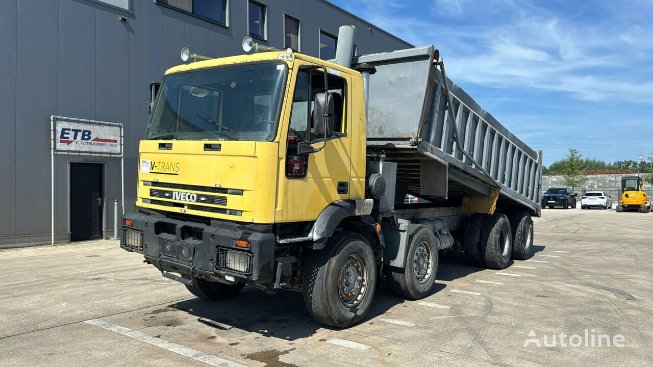 IVECO EUROTRAKKER 340 E 34 (MANUAL PUMP / 12 TIRES / 8X4 / MANUAL GEAR dump truck