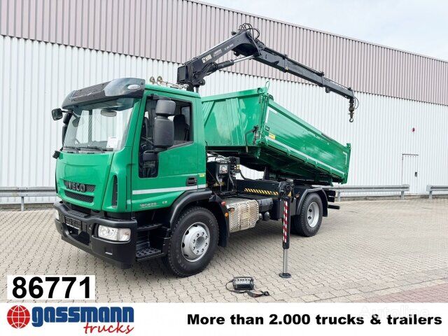 自卸车 IVECO EuroCargo ML160E28 4x2 mit Kran Hiab XS 088 ES-2