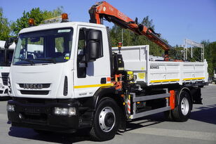 IVECO Eurocargo 160 E22K tipper / 60 tho. km!!! / Fassi F95A.21 crane billenős teheraut&oacute;
