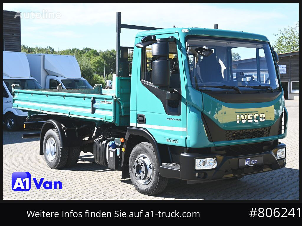 IVECO Eurocargo 80E21 Kipper, Ringfeder, Duomatic tippelad lastbil