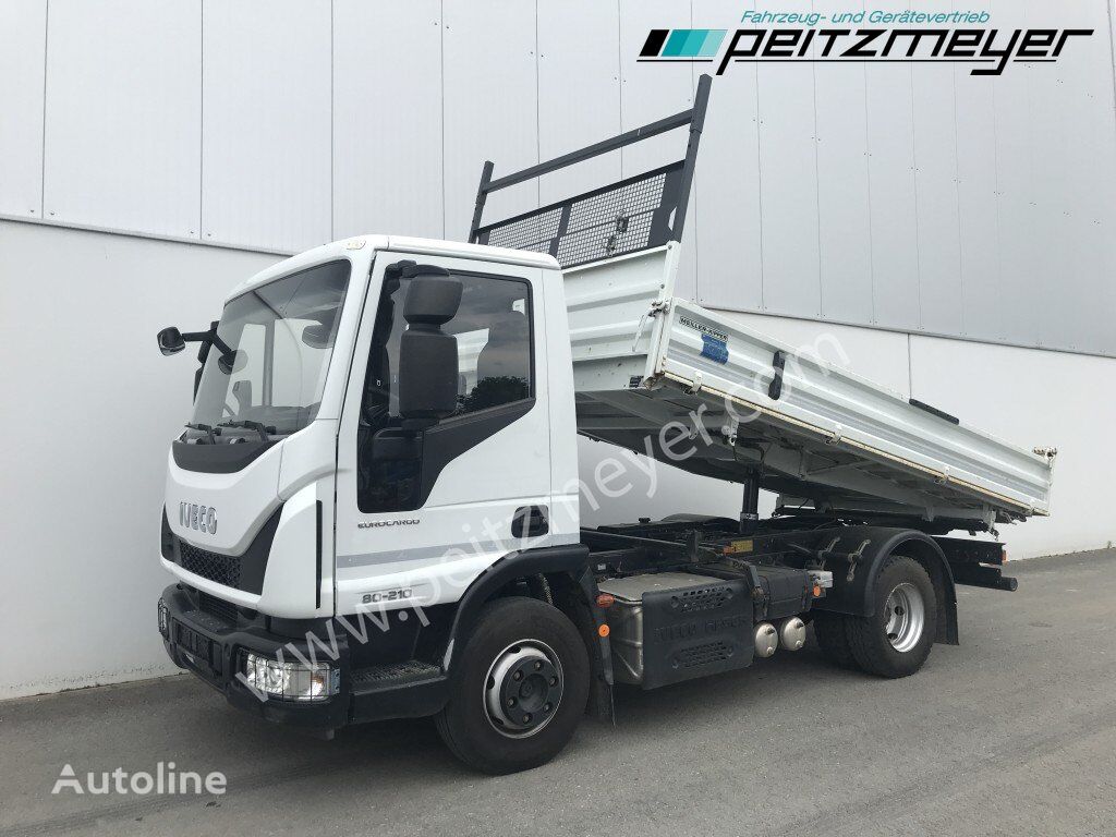 camião basculante IVECO Eurocargo  ML 80 E 21 K Meiller, km: 86.125