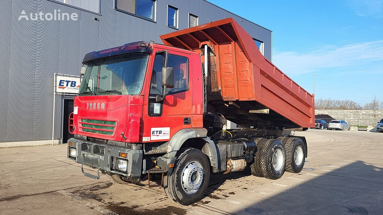 IVECO Eurotrakker 260 E 30 (GRAND PONT & LAMES / BIG AXLE & STEEL SUSP volquete