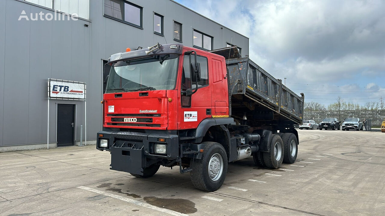 tovornjak prekucnik IVECO Eurotrakker 260 E 34 (6X6 / GRAND PONT & LAMES / BIG AXLE & STEE