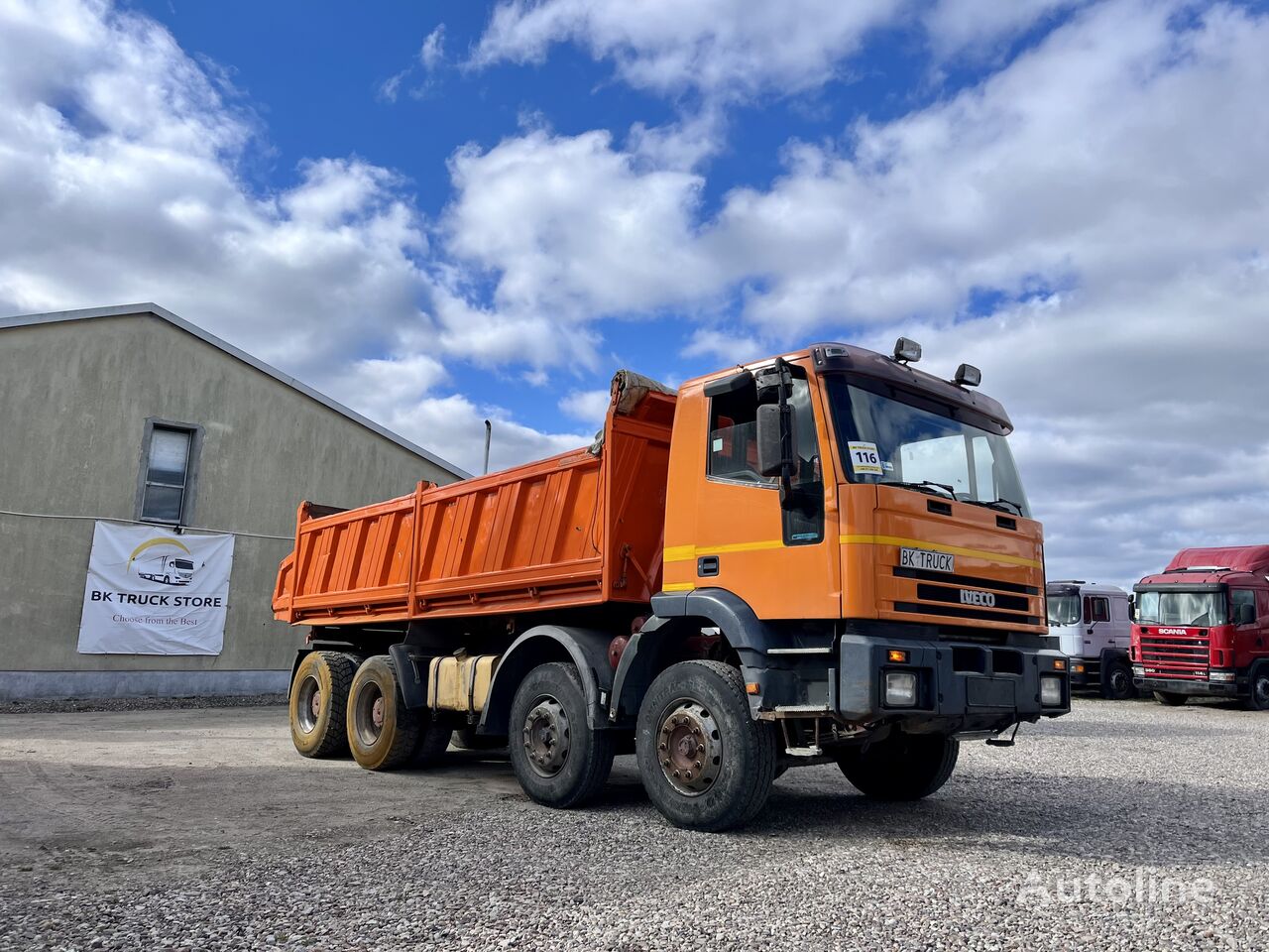 camion ribaltabile IVECO Eurotrakker 480. Zf retarder 