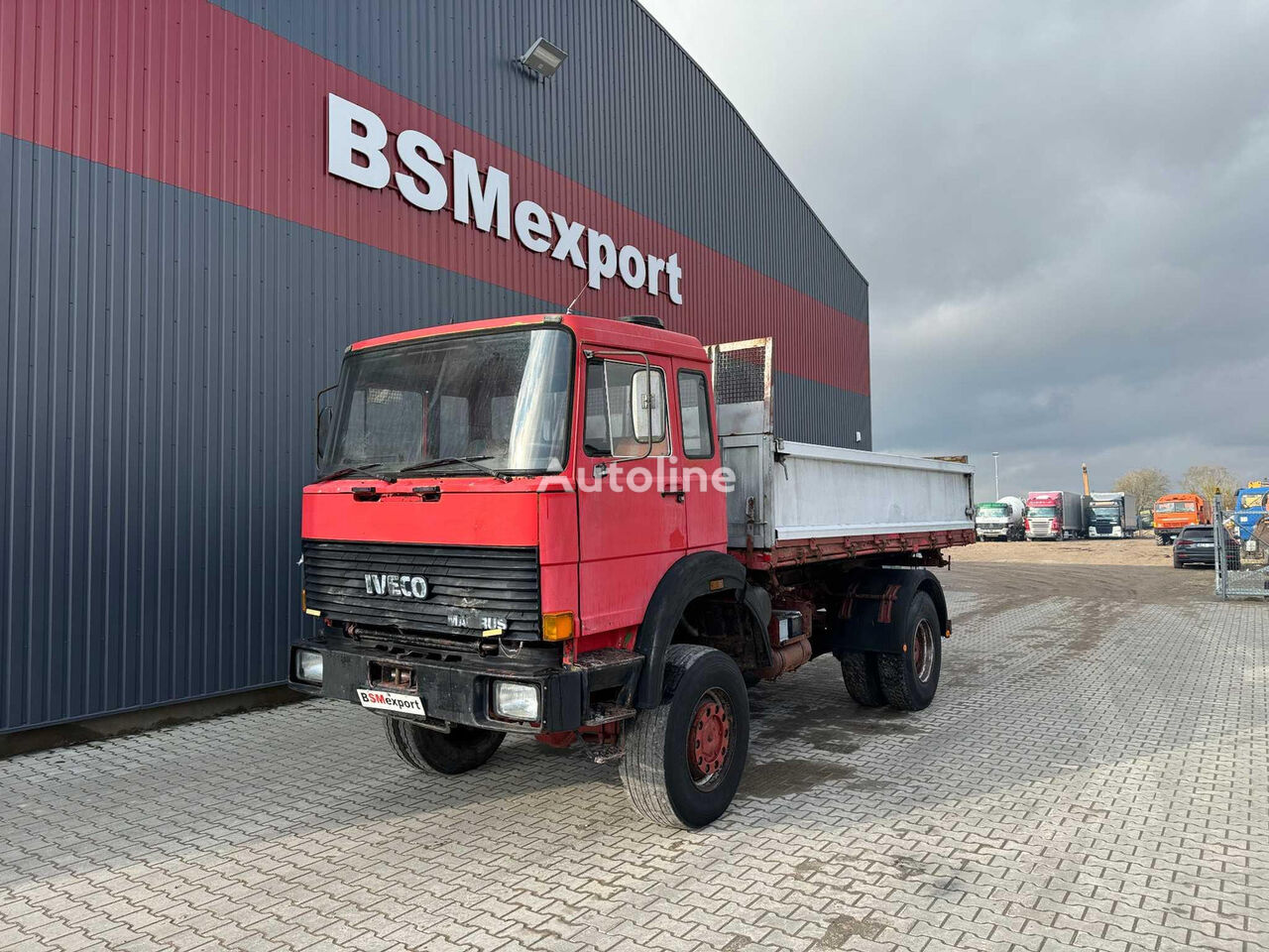 IVECO Magirus 190-32, 4x4, V10 dump truck