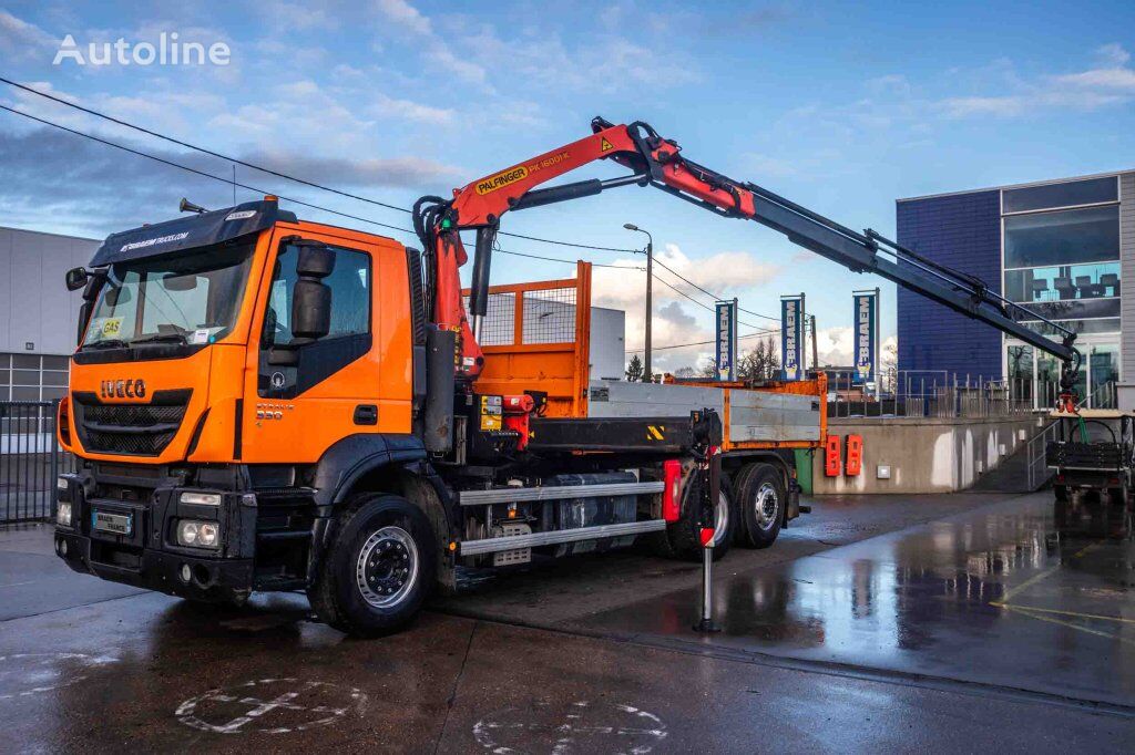 autobasculantă IVECO STRALIS 330-GAZ/GAS + PALFINGER 16001/3X