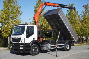 IVECO Stralis 310 E6 / NEW 3-sided tipper / Fassi F135 crane with remo kiper