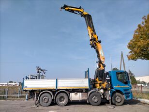 IVECO Stralis 450 ribaltabile+Gru Effer 585/6s+Jib 4s + cestello PLE dump truck