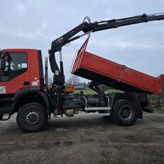 IVECO TRAKKER 310 AD190T31 4X4 TIPPER CRANE HIAB 111 ES2 HIDUO (2 EXT) volquete