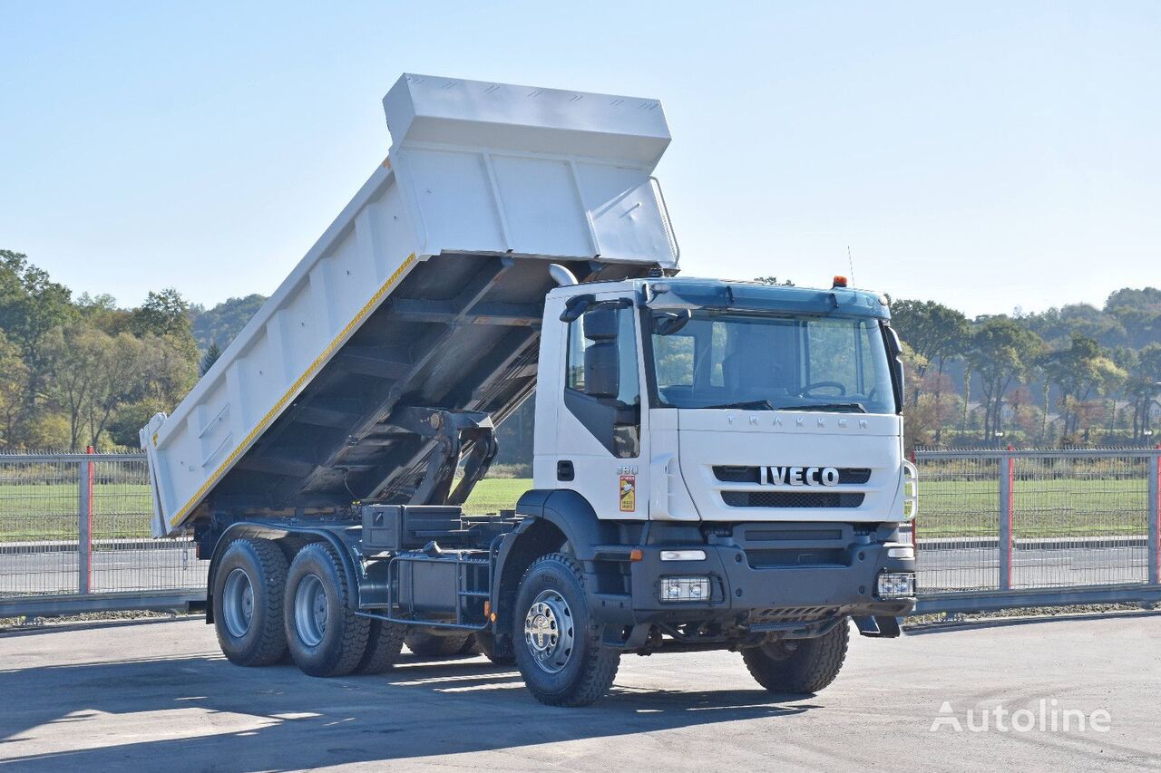 شاحنة قلابة IVECO Trakker 360 Kipper 5,10 m + BORDMATIC / 6x4