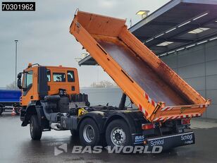 IVECO Trakker 410 6X4 5m3 Meiller 3-way tipper Lift+Steering axle Big- dump truck
