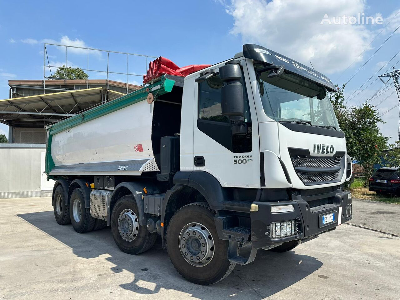 ανατρεπόμενο φορτηγό IVECO Trakker 500