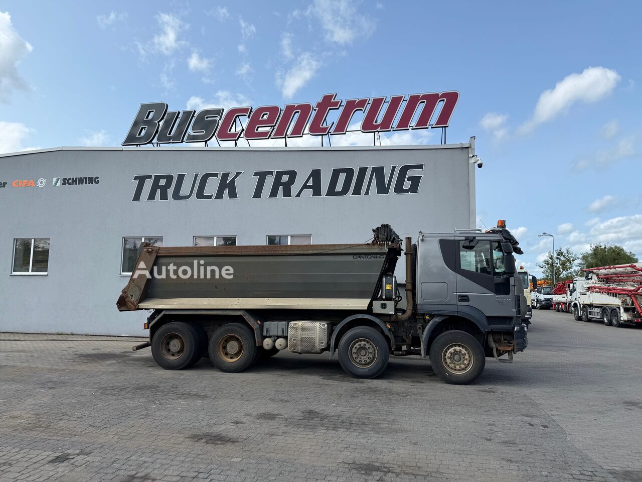 Camion-benne IVECO Trakker 500 8x4 8x6 8x8 Kipper à vendre | Autoline CM Camion-benne IVECO Trakker 500 8x4 8x6 8x8 Kipper - Autoline