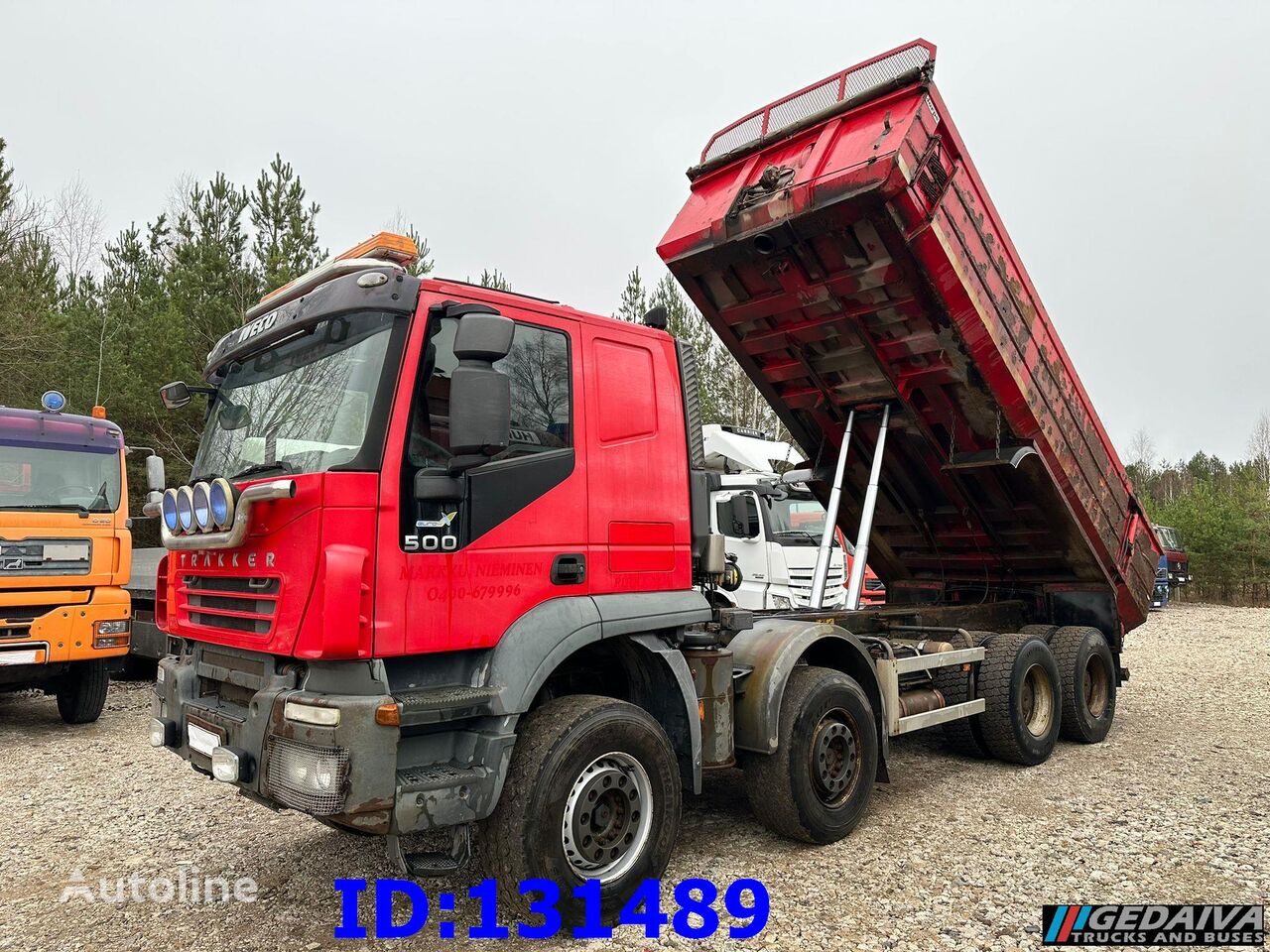 IVECO Trakker 500 - 8x4 - Full Steel volquete