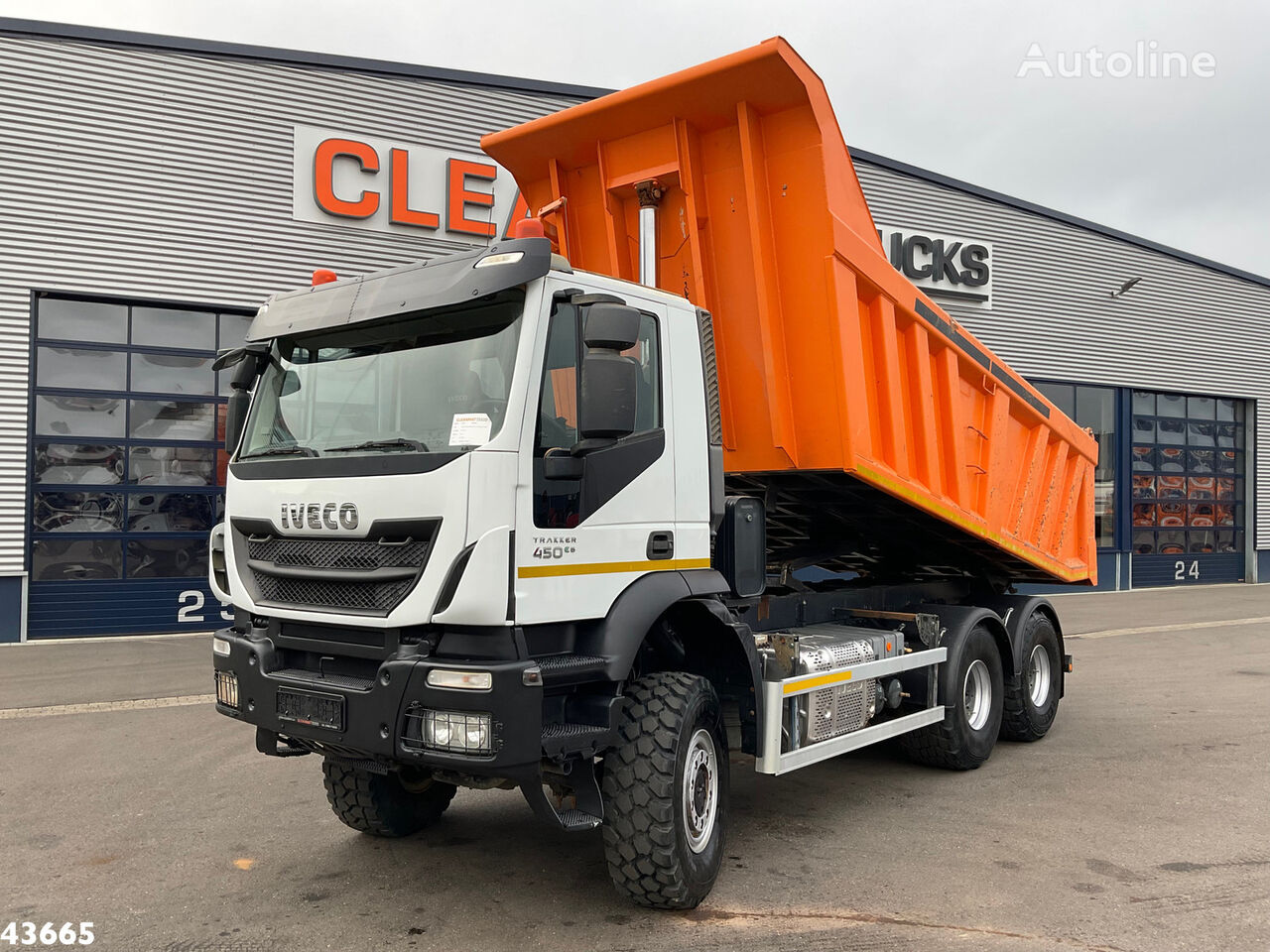 IVECO Trakker AD 260TW450 6x6 Euro 6 Manual Full steel Just 17.718 km! kiper