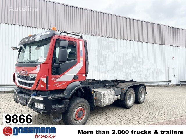 камион кипер IVECO Trakker AD260T45W 6x6, Navi