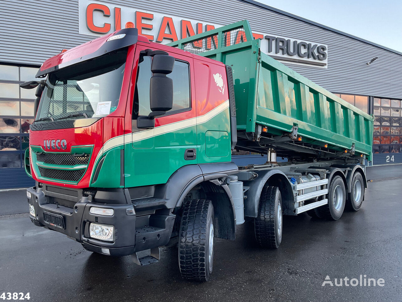 IVECO Trakker AT340T50 8x4 Euro 6 Kipper 16m³ volquete