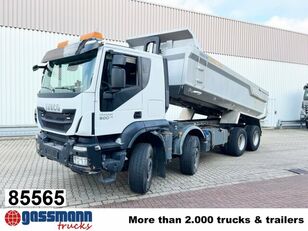 IVECO Trakker AT410T50 8x4, Stahlmulde ca. 16m³ Muldenkipper