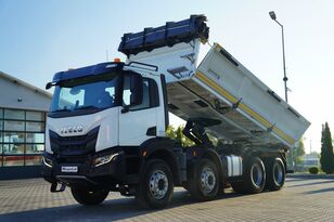IVECO X-WAY 480 / 8X4 / WYWROTKA / HYDROBURTA / &nbsp;BORDMATIC / PLANDEKA  dump truck