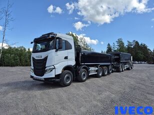 uudet IVECO X-Way 350X57  kippiauto + kippiperävaunu